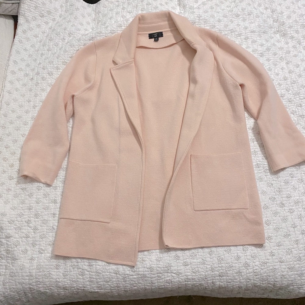 J Crew Sophie Sweater Blazer
